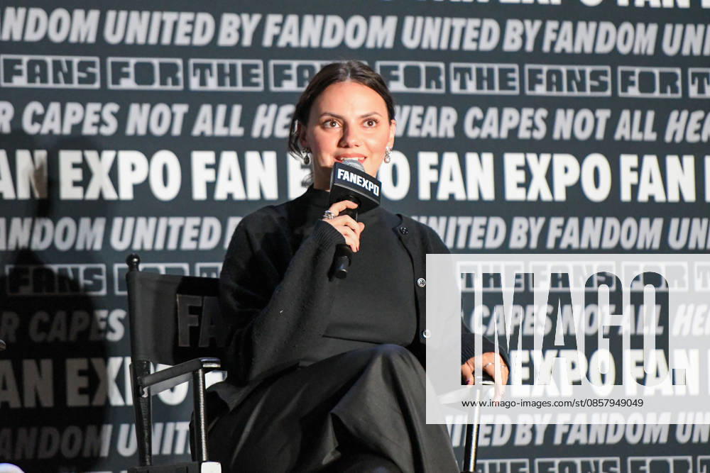 Actor DAFNE KEEN, known for her portrayal of Laura in the X-Men films Logan and Deadpool & Wolverine. participates in a fan Q&A the Philadelphia FanExpo held at the Philadelphia Convention Center in downtown Philadelphia PA Philadelphia United States - ZUMArf1_ 20260530_zaf_rf1_036