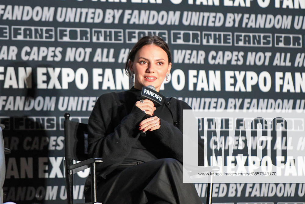 Actor DAFNE KEEN, known for her portrayal of Laura in the X-Men films Logan and Deadpool & Wolverine. participates in a fan Q&A the Philadelphia FanExpo held at the Philadelphia Convention Center in downtown Philadelphia PA Philadelphia United States - ZUMArf1_ 20260530_zaf_rf1_037