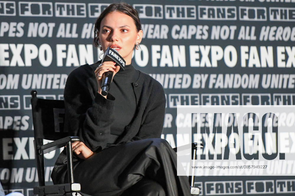 Actor DAFNE KEEN, known for her portrayal of Laura in the X-Men films Logan and Deadpool & Wolverine. participates in a fan Q&A the Philadelphia FanExpo held at the Philadelphia Convention Center in downtown Philadelphia PA Philadelphia United States - ZUMArf1_ 20260530_zaf_rf1_043