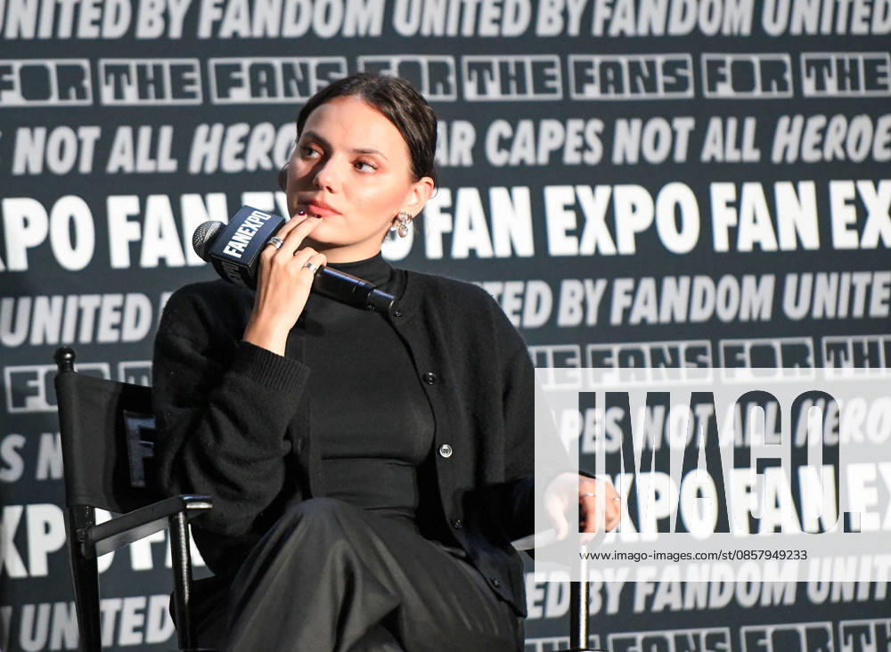 Actor DAFNE KEEN, known for her portrayal of Laura in the X-Men films Logan and Deadpool & Wolverine. participates in a fan Q&A the Philadelphia FanExpo held at the Philadelphia Convention Center in downtown Philadelphia PA Philadelphia United States - ZUMArf1_ 20260530_zaf_rf1_048