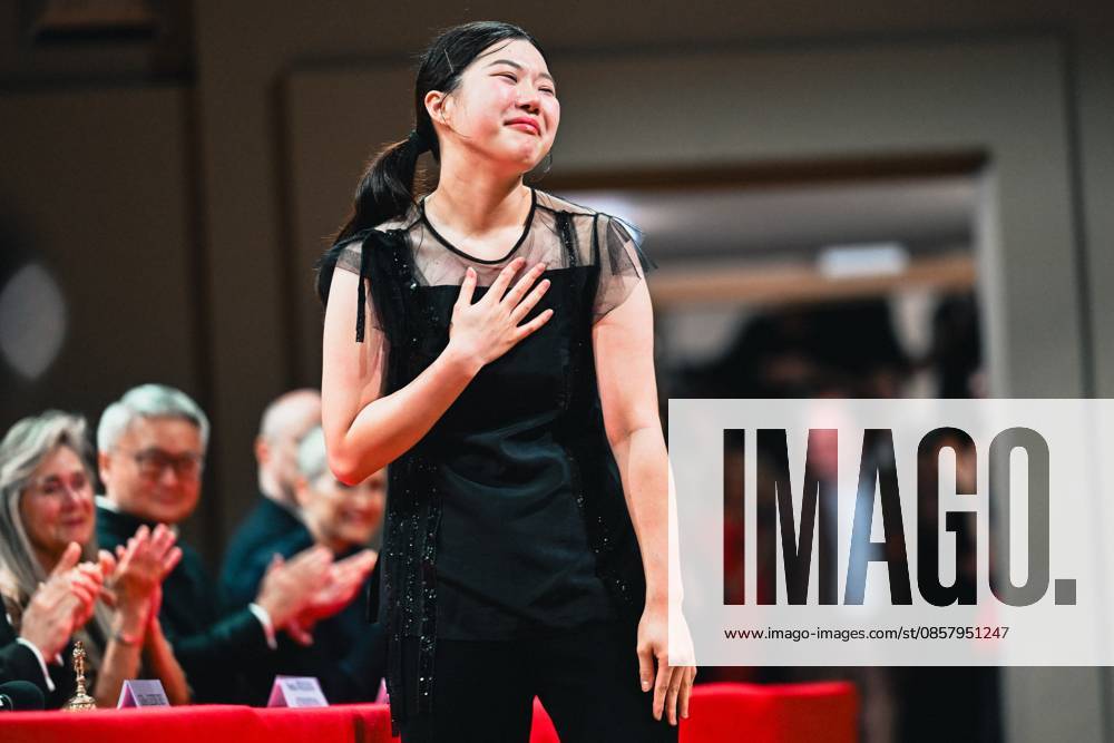 Tae-Yeon Kim of South Korea pictured after finishing in second place at the final of the 2026 Queen Elisabeth Cello Competition, at the Brussels Bozar concert hall, Saturday 30 May 2026. This year s edition of the competition for career-starting musicians takes place from 4 to 30 May. EMILExWINDAL 175512809