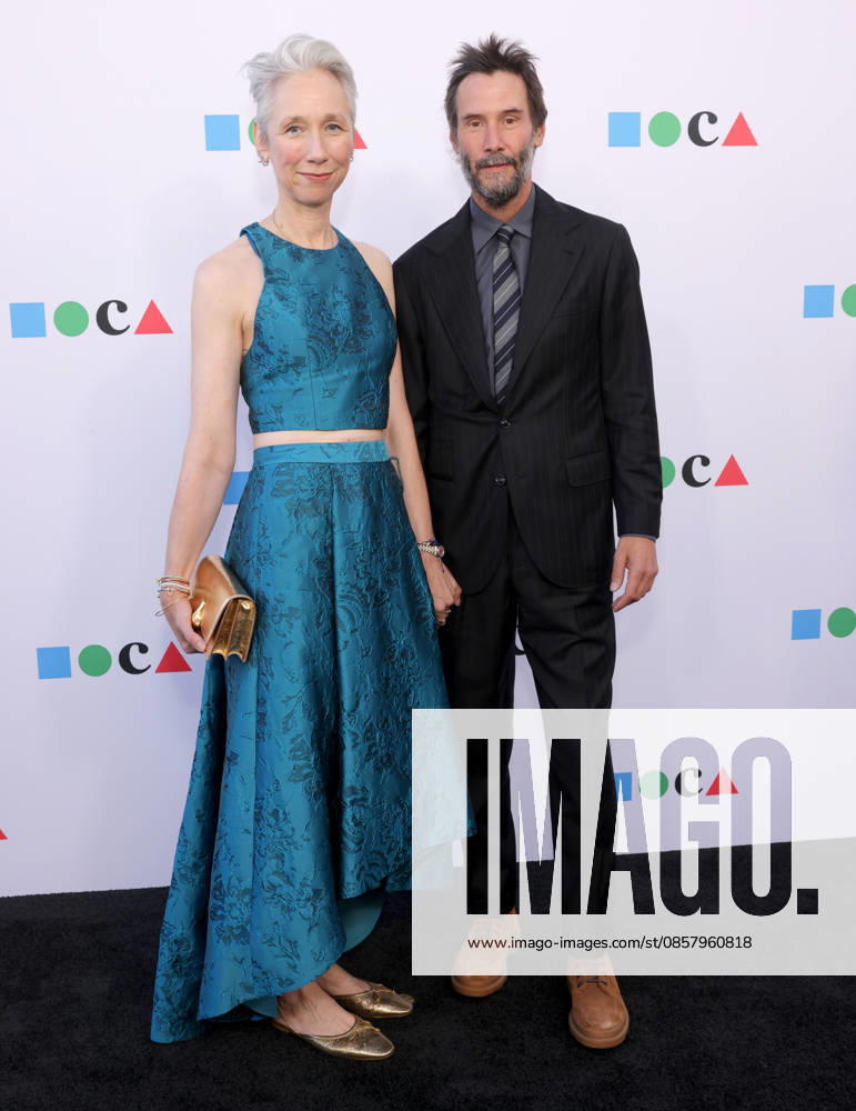 Alexandra Grant and Keanu Reeves attend the MOCA Gala 2026 at The Geffen Contemporary at MOCA in Los Angeles, CA on Saturday, May 30, 2026. LAP20260530424 GregxGrudt