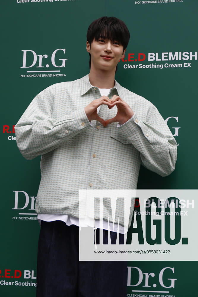 Byeon Woo-seok attends Dr.G pop-up store event in South Korea South Korean actor Byeon Woo-seok poses for photographers during a pop-up store event celebrating the product renewal of Korean dermocosmetic brand Dr.G in Seoul, South Korea, on June 01, 2026. Seoul South Korea