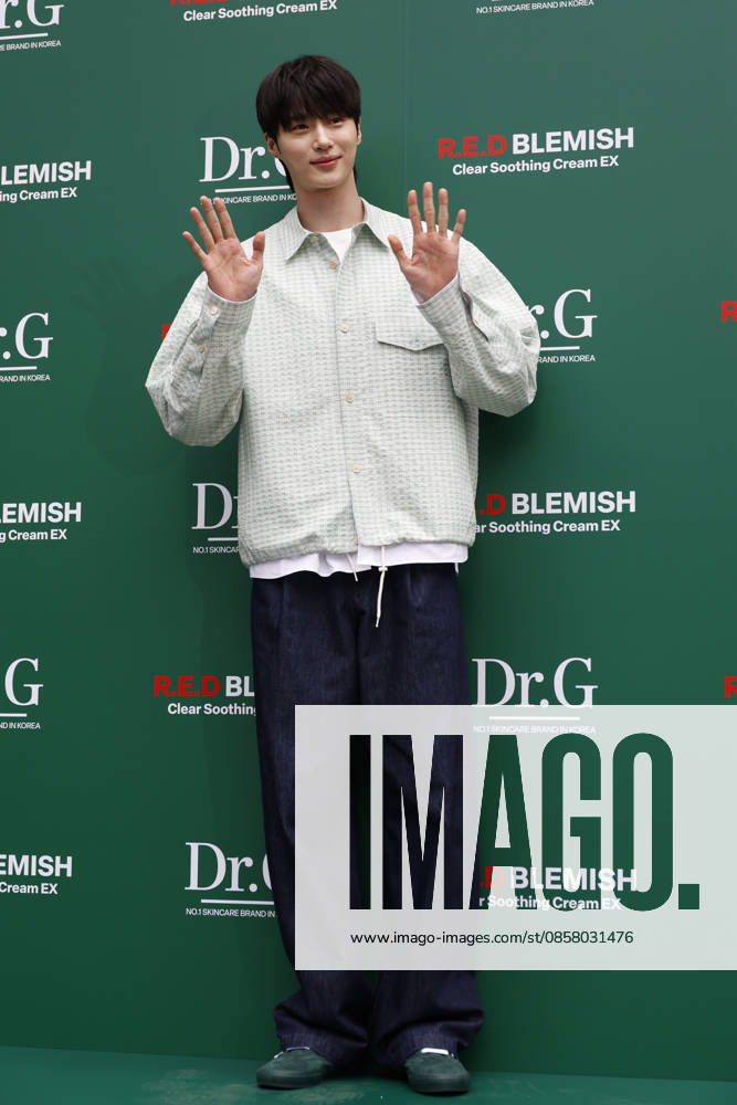 Byeon Woo-seok attends Dr.G pop-up store event in South Korea South Korean actor Byeon Woo-seok poses for photographers during a pop-up store event celebrating the product renewal of Korean dermocosmetic brand Dr.G in Seoul, South Korea, on June 01, 2026. Seoul South Korea