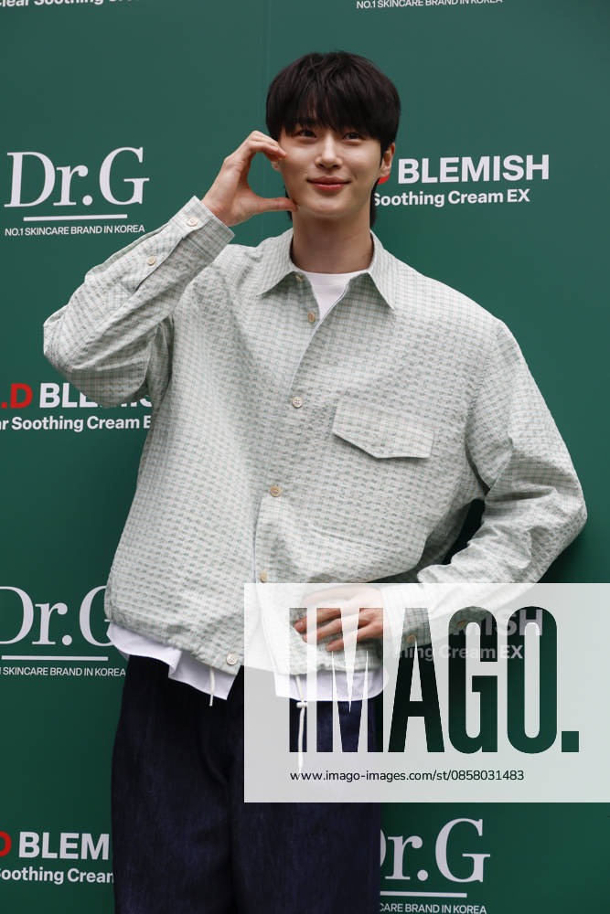 Byeon Woo-seok attends Dr.G pop-up store event in South Korea South Korean actor Byeon Woo-seok poses for photographers during a pop-up store event celebrating the product renewal of Korean dermocosmetic brand Dr.G in Seoul, South Korea, on June 01, 2026. Seoul South Korea