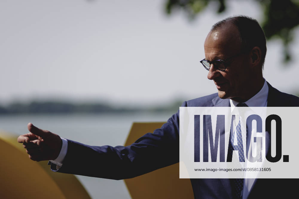 Friedrich Merz CDU , Federal Chancellor, photographed at the East German Economic Forum in Bad Saarow, 02 06 2026 Bad Saarow Germany