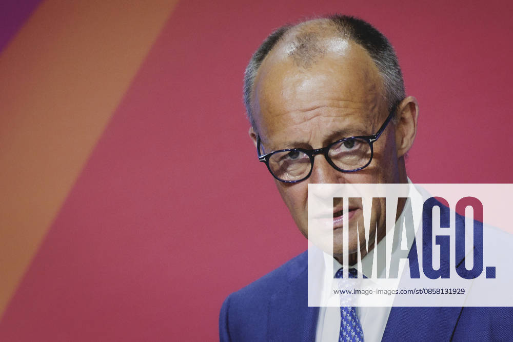 Friedrich Merz CDU , Federal Chancellor, photographed at the East German Economic Forum in Bad Saarow, 02 06 2026 Bad Saarow Germany
