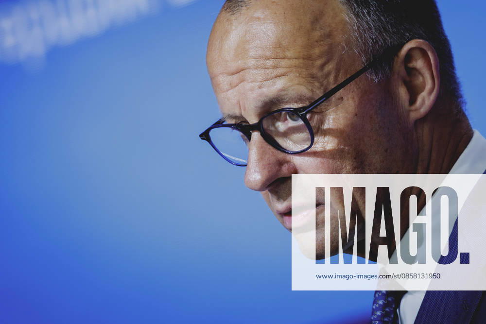 Friedrich Merz CDU , Federal Chancellor, photographed at the East German Economic Forum in Bad Saarow, 02 06 2026 Bad Saarow Germany