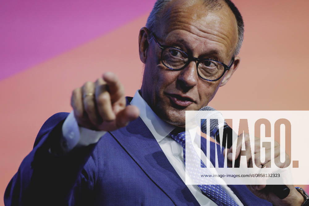 Friedrich Merz CDU , Federal Chancellor, photographed at the East German Economic Forum in Bad Saarow, 02 06 2026 Bad Saarow Germany