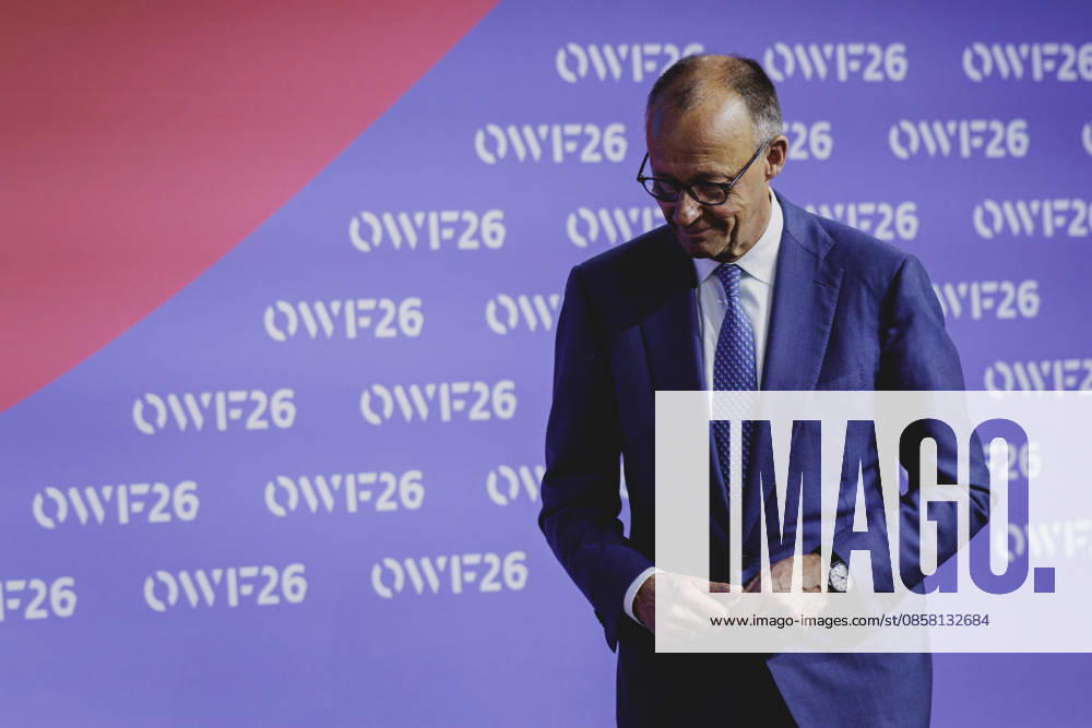 Friedrich Merz CDU , Federal Chancellor, photographed at the East German Economic Forum in Bad Saarow, 02 06 2026 Bad Saarow Germany