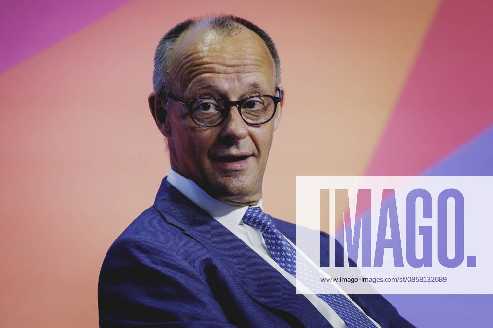Friedrich Merz CDU , Federal Chancellor, photographed at the East German Economic Forum in Bad Saarow, 02 06 2026 Bad Saarow Germany
