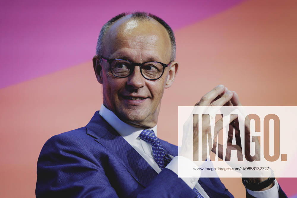 Friedrich Merz CDU , Federal Chancellor, photographed at the East German Economic Forum in Bad Saarow, 02 06 2026 Bad Saarow Germany