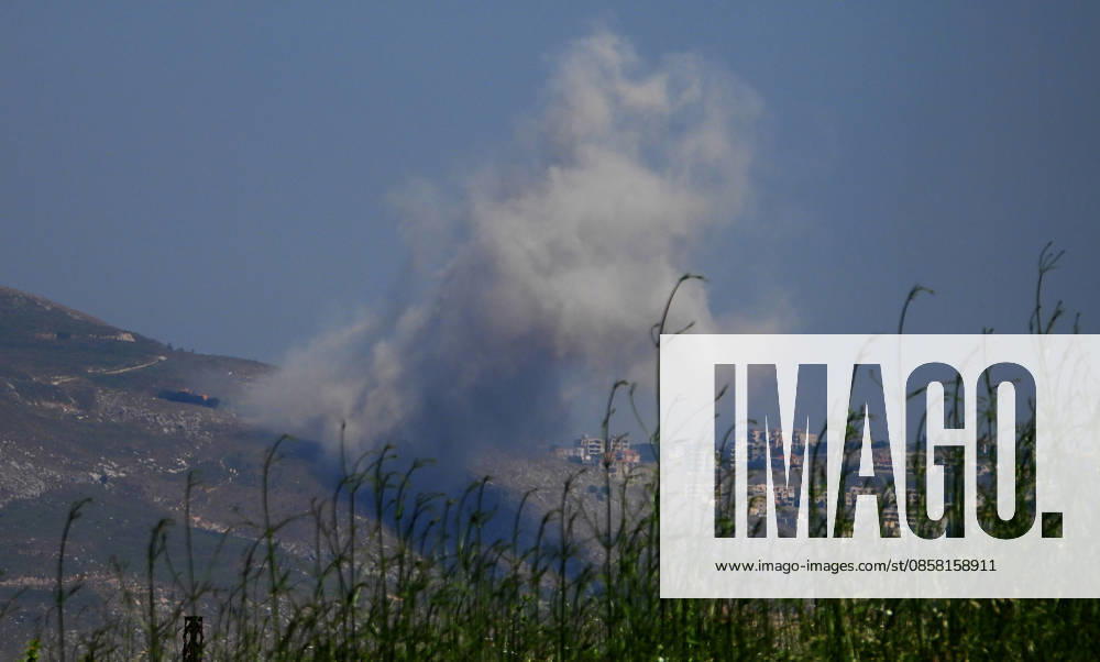 Israeli attacks on southern Lebanon continue NABATIEH, LEBANON - JUNE 02: Heavy smoke rise from the targeted areas where the Israeli army carried out airstrikes, violating the ceasefire, on the towns of Yahmar al-Shaqif and Shukin in the Nabatieh district of southern Lebanon, on June 02, 2026. Ramiz Dallah Anadolu Nabatieh Lebanon. Editorial use only. Please get in touch for any other usage.