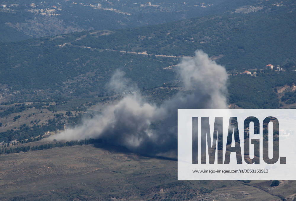 Israeli attacks on southern Lebanon continue NABATIEH, LEBANON - JUNE 02: Heavy smoke rise from the targeted areas where the Israeli army carried out airstrikes, violating the ceasefire, on the towns of Yahmar al-Shaqif and Shukin in the Nabatieh district of southern Lebanon, on June 02, 2026. Ramiz Dallah Anadolu Nabatieh Lebanon. Editorial use only. Please get in touch for any other usage.