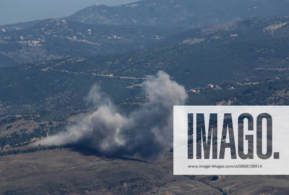 Israeli attacks on southern Lebanon continue NABATIEH, LEBANON - JUNE 02: Heavy smoke rise from the targeted areas where the Israeli army carried out airstrikes, violating the ceasefire, on the towns of Yahmar al-Shaqif and Shukin in the Nabatieh district of southern Lebanon, on June 02, 2026. Ramiz Dallah Anadolu Nabatieh Lebanon. Editorial use only. Please get in touch for any other usage.