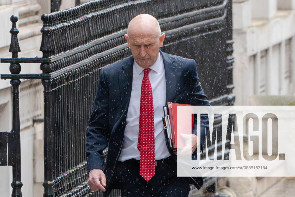 JOHN HEALEY, UK Defence Secretary, arrives at Downing Street for a weekly Cabinet Meeting. London United Kingdom - ZUMAk172 20260602_zip_k172_053