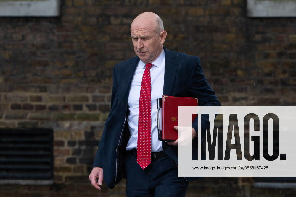 JOHN HEALEY, UK Defence Secretary, arrives at Downing Street for a weekly Cabinet Meeting. London United Kingdom - ZUMAk172 20260602_zip_k172_049