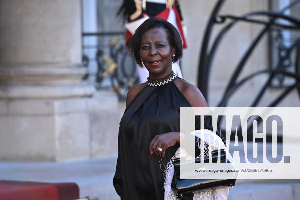Invited guests arrive for a state dinner at the Elysee FA Secretary General of the Organisation internationale de la Francophonie (OIF) Louise Mushikiwabo arrives for a state dinner as part of Rwanda s President s visit at The Elysee Presidential Palace in Paris on June 2, 2026. Photo by Firas Abdullah ABACAPRESS.COM Paris Ile-de-France France