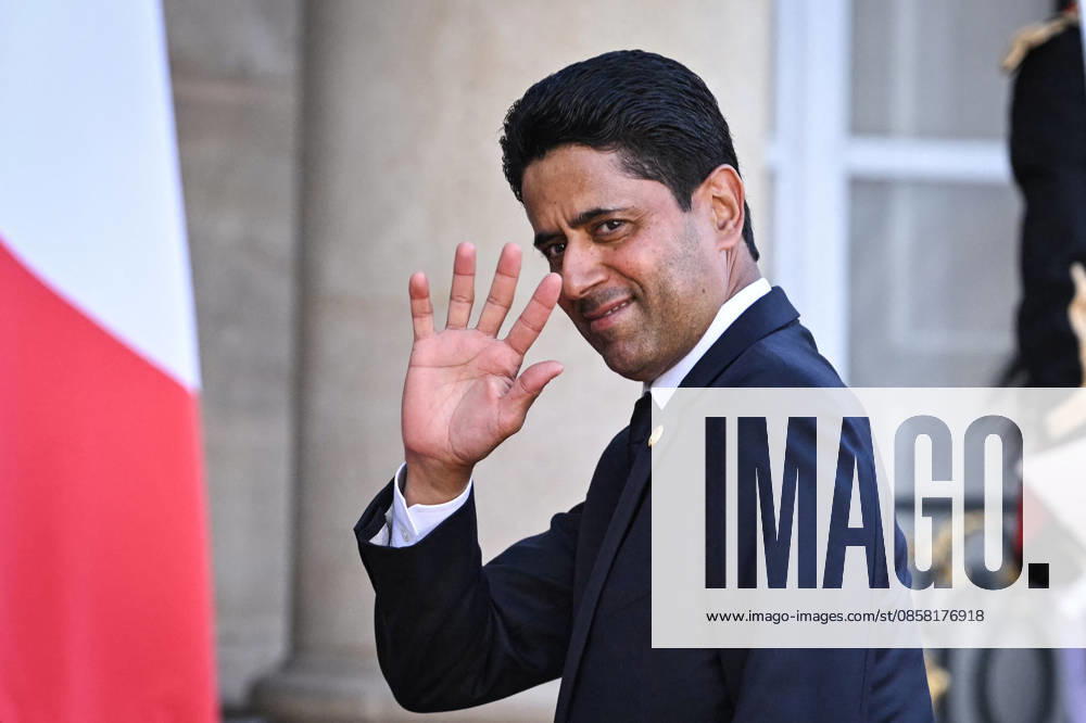 Invited guests arrive for a state dinner at the Elysee FA Paris Saint Germain s Qatari president Nasser al-Khelaifi arrives for a state dinner as part of Rwanda s President s visit at The Elysee Presidential Palace in Paris on June 2, 2026. Photo by Firas Abdullah ABACAPRESS.COM Paris Ile-de-France France