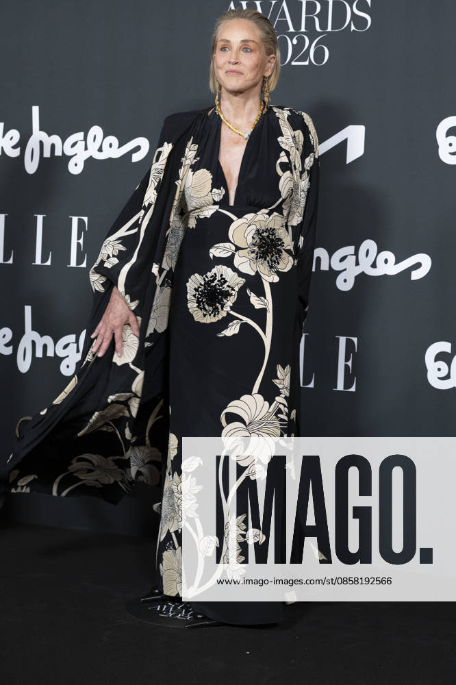 American actress Sharon Stone attends the photocall for the Elle Style Awards 2026 at the Casino de Madrid. Madrid Spain - ZUMAs197 20260602_aaa_s197_174