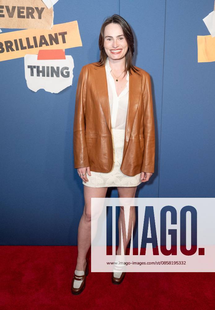 Kathryn Gallagher attends opening night for Every Brilliant Thing with Mariska Hargitay making her Broadway debut at The Hudson Theatre in New York, NY on June 2, 2026. New York USA - ZUMAr339 20260602_znp_r339_036