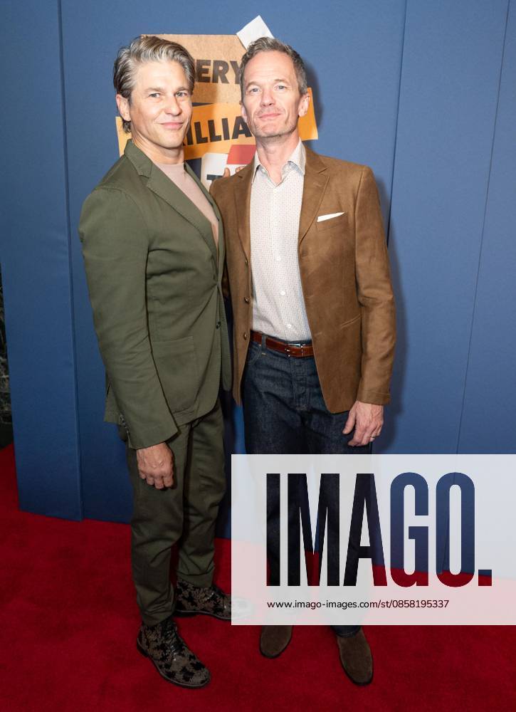 David Burtka and Neil Patrick Harris attend opening night for Every Brilliant Thing with Mariska Hargitay making her Broadway debut at The Hudson Theatre in New York, NY on June 2, 2026. New York USA - ZUMAr339 20260602_znp_r339_041