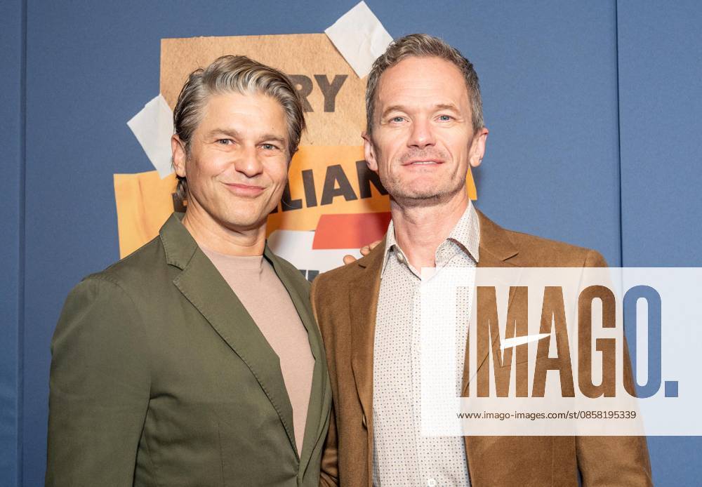 David Burtka and Neil Patrick Harris attend opening night for Every Brilliant Thing with Mariska Hargitay making her Broadway debut at The Hudson Theatre in New York, NY on June 2, 2026. New York USA - ZUMAr339 20260602_znp_r339_043