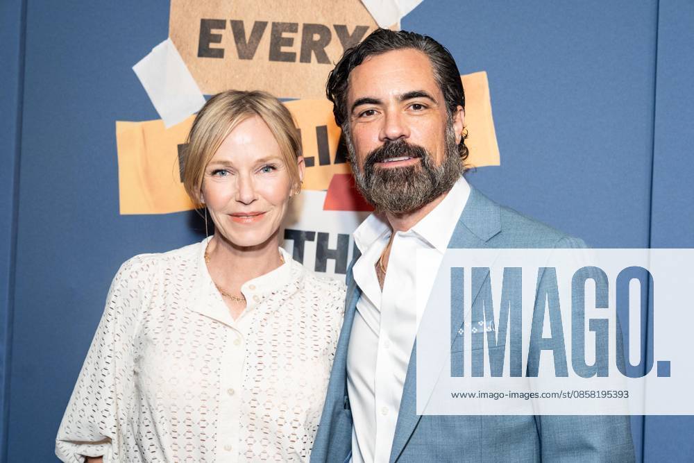 Kelli Giddish and Danny Pino attend opening night for Every Brilliant Thing with Mariska Hargitay making her Broadway debut at The Hudson Theatre in New York, NY on June 2, 2026. New York USA - ZUMAr339 20260602_znp_r339_025