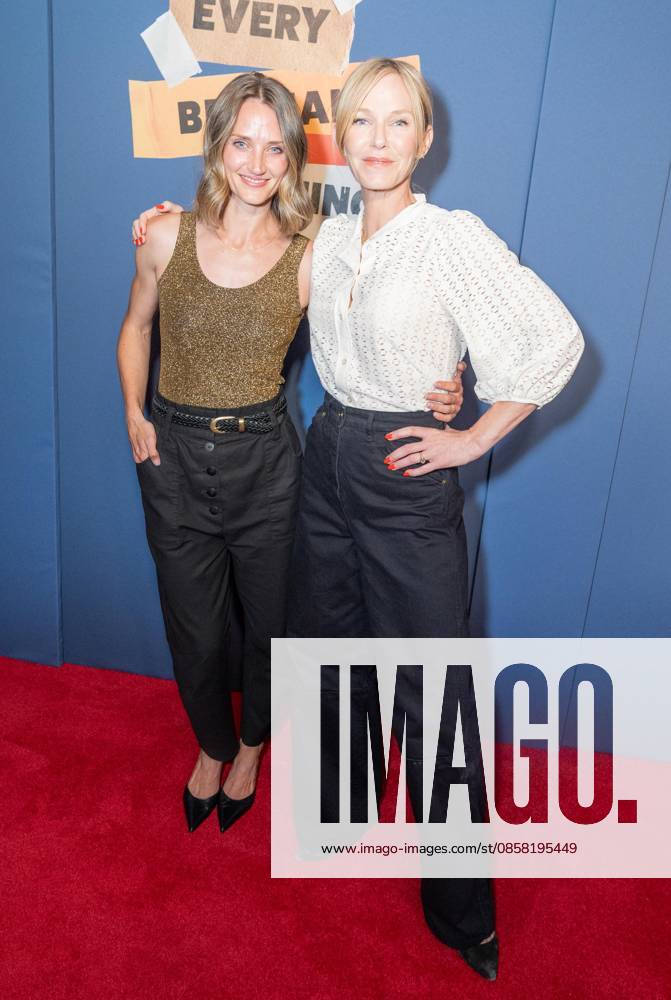 Kelli Giddish (R) attends opening night for Every Brilliant Thing with Mariska Hargitay making her Broadway debut at The Hudson Theatre in New York, NY on June 2, 2026. New York USA - ZUMAr339 20260602_znp_r339_030