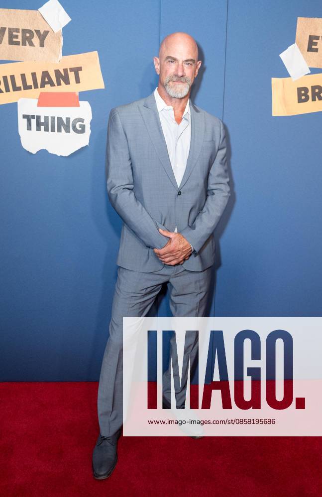 Chris Meloni attends opening night for Every Brilliant Thing with Mariska Hargitay making her Broadway debut at The Hudson Theatre in New York, NY on June 2, 2026. New York USA - ZUMAr339 20260602_znp_r339_006