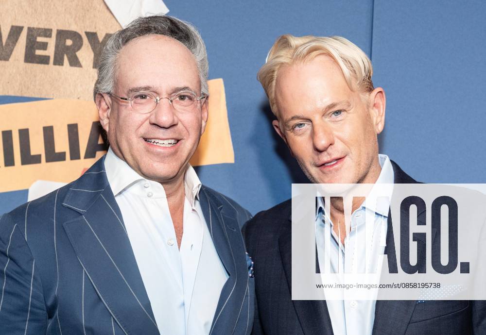 Andrew Saffir and Daniel Benedict attends opening night for Every Brilliant Thing with Mariska Hargitay making her Broadway debut at The Hudson Theatre in New York, NY on June 2, 2026. New York USA - ZUMAr339 20260602_znp_r339_008