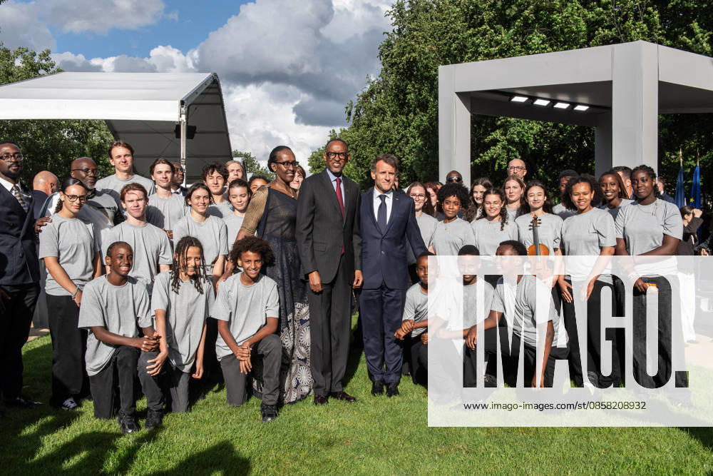 Emmanuel Macron Honors Tutsi Genocide Victims - Paris Rwandan President Paul Kagame, Rwanda s First Lady Jeannette Kagame and French President Emmanuel Macron. French President Emmanuel Macron inaugurates the memorial known as L Archive in tribute to the victims of the genocide perpetrated against the Tutsi in Rwanda, with Paul Kagame, President of the Republic of Rwanda, on the Esplanade Habib-Bourguiba on June 2, 2026 in Paris, France. Photo by Isa Harsin Pool ABACAPRESS.COM Paris Ile-de-France France