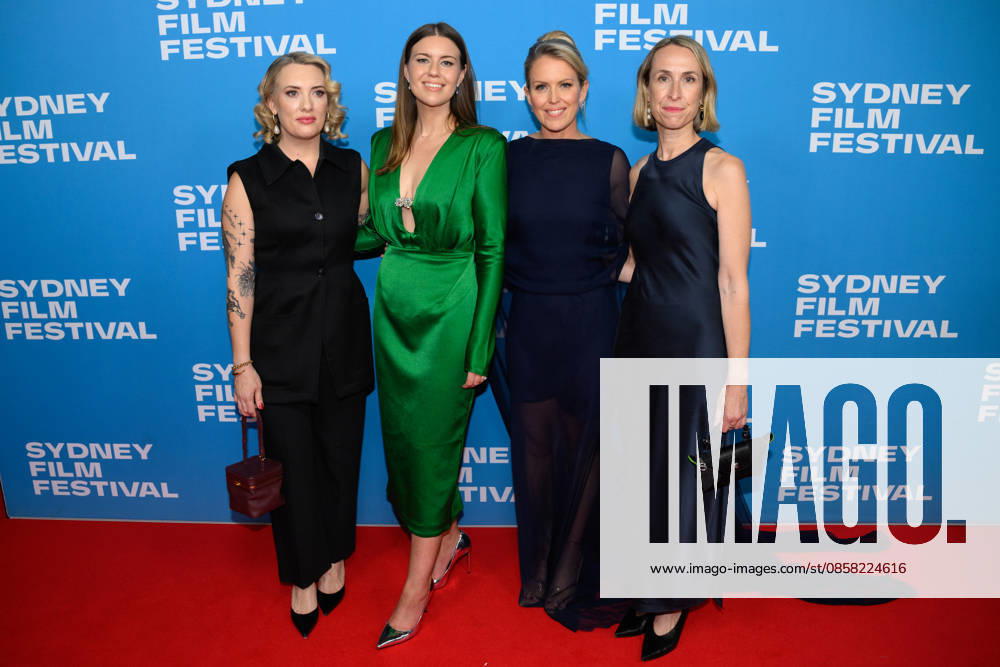 SILENCED RED CARPET, (L-R) Director Selina Miles, Brittany Higgins and Jennifer Robinson attend the Australian premiere of Silenced, at the State Theatre, in Sydney, Wednesday, June 3, 2026. ( NO ARCHIVING SYDNEY NEW SOUTH WALES AUSTRALIA