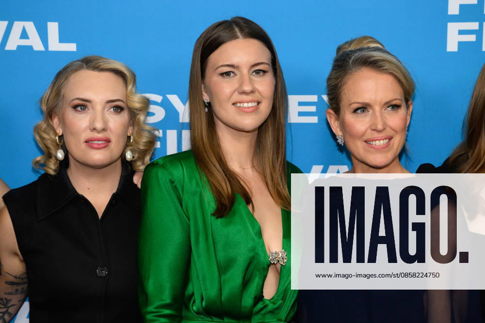 SILENCED RED CARPET, (L-R) Director Selina Miles, Brittany Higgins and Jennifer Robinson attend the Australian premiere of Silenced, at the State Theatre, in Sydney, Wednesday, June 3, 2026. ( NO ARCHIVING SYDNEY NEW SOUTH WALES AUSTRALIA