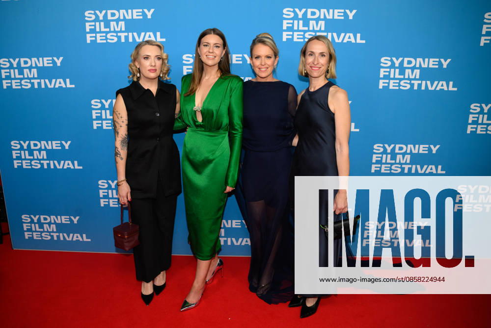 SILENCED RED CARPET, (L-R) Director Selina Miles, Brittany Higgins and Jennifer Robinson attend the Australian premiere of Silenced, at the State Theatre, in Sydney, Wednesday, June 3, 2026. ( NO ARCHIVING SYDNEY NEW SOUTH WALES AUSTRALIA
