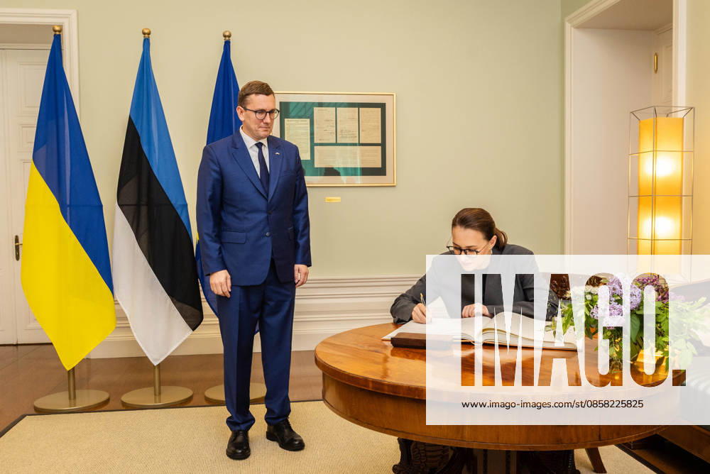 Tallinn. Ukrainian Prime Minister Yuliia Svyrydenko arrived in Tallinn on her first official visit to Estonia and met with the prime minister and president. Photo Madis Veltman, Postimees Tallinn Harjumaa Estonia 1MV02JUN26F14