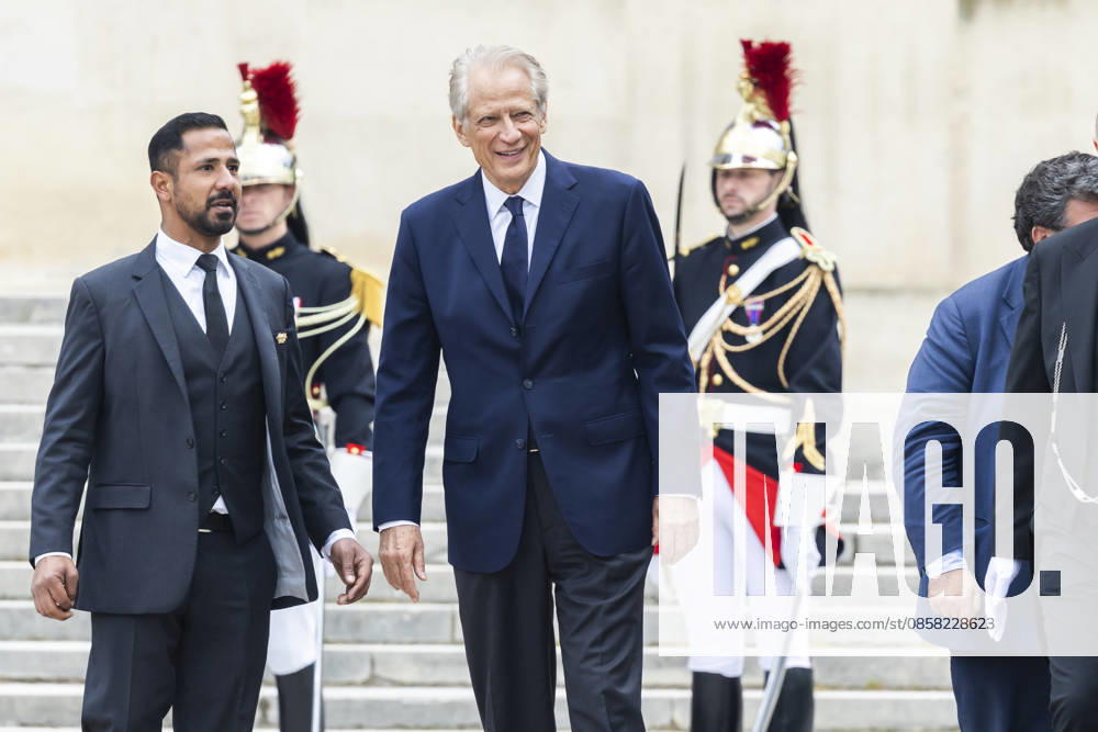 Paris, France June 3, 2026 - National tribute to late French philosopher and sociologist Edgar Morin at the Hotel des Invalides - Dominique de Villepin HOMMAGE NATIONAL, EDGAR MORIN, POLITIQUE