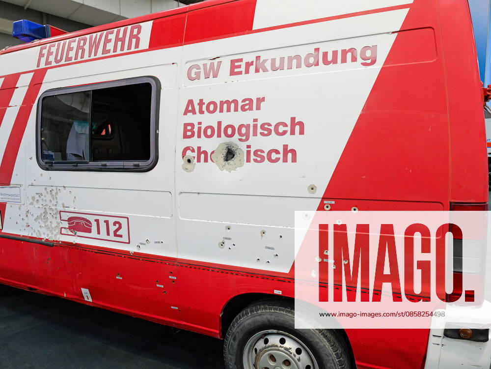 Interschutz 2026 in Hanover Helpers are not protected against bullets in their vehicles