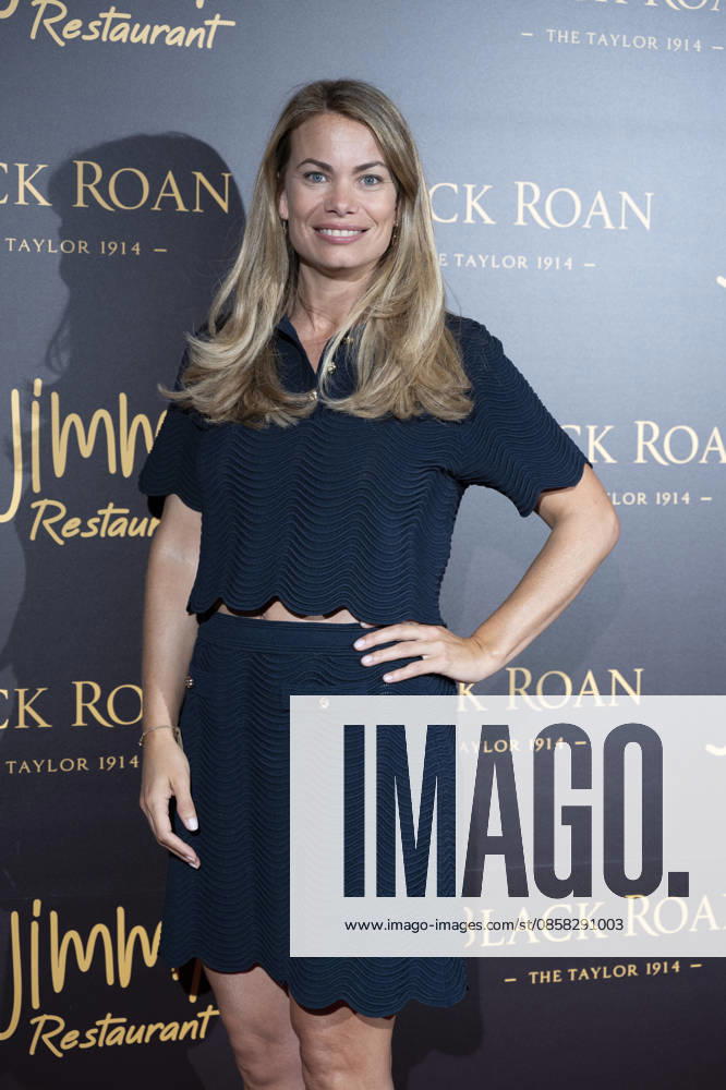 Anniversary of Black Roan in Madrid, Spain - 03 Jun 2026 Carla Goyanes attends the first anniversary of Black Roan at Jimmy s Restaurant in Madrid. Madrid Spain