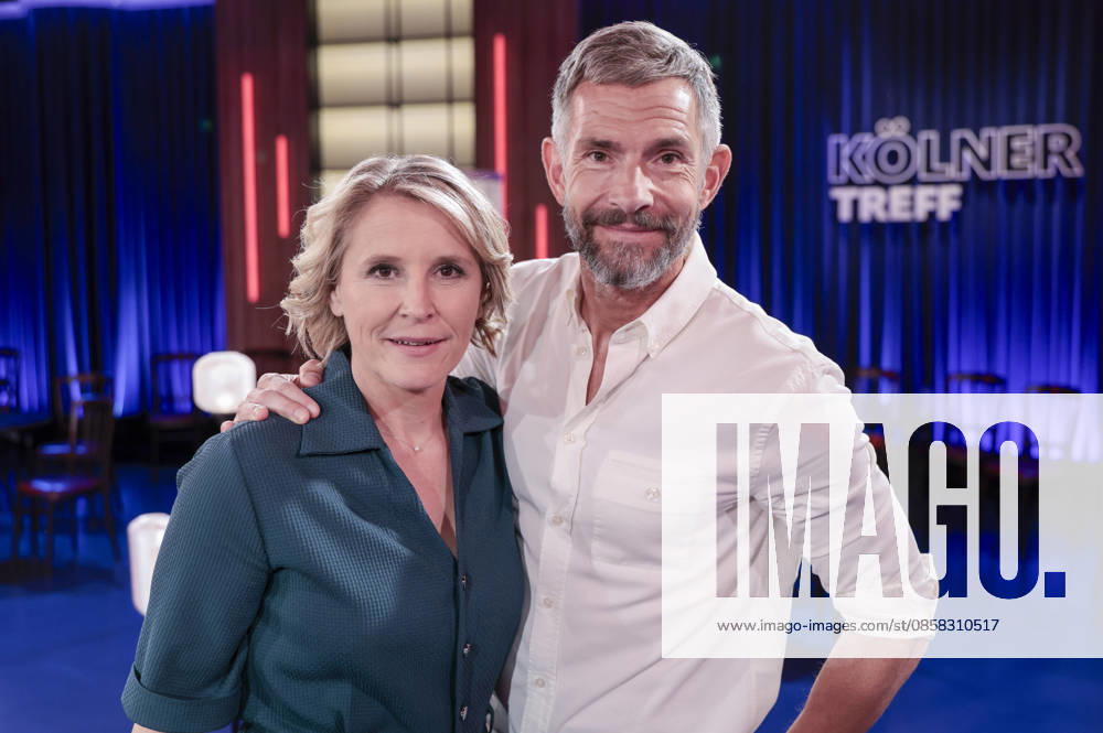 Susan Link and Micky Beisenherz at the recording of the WDR talk show Kölner Treff in WDR Studio BS 3 Cologne, 03 06 2026 Foto:xR.xSchmiegeltx xFuturexImagex koelner_treff0306_6649