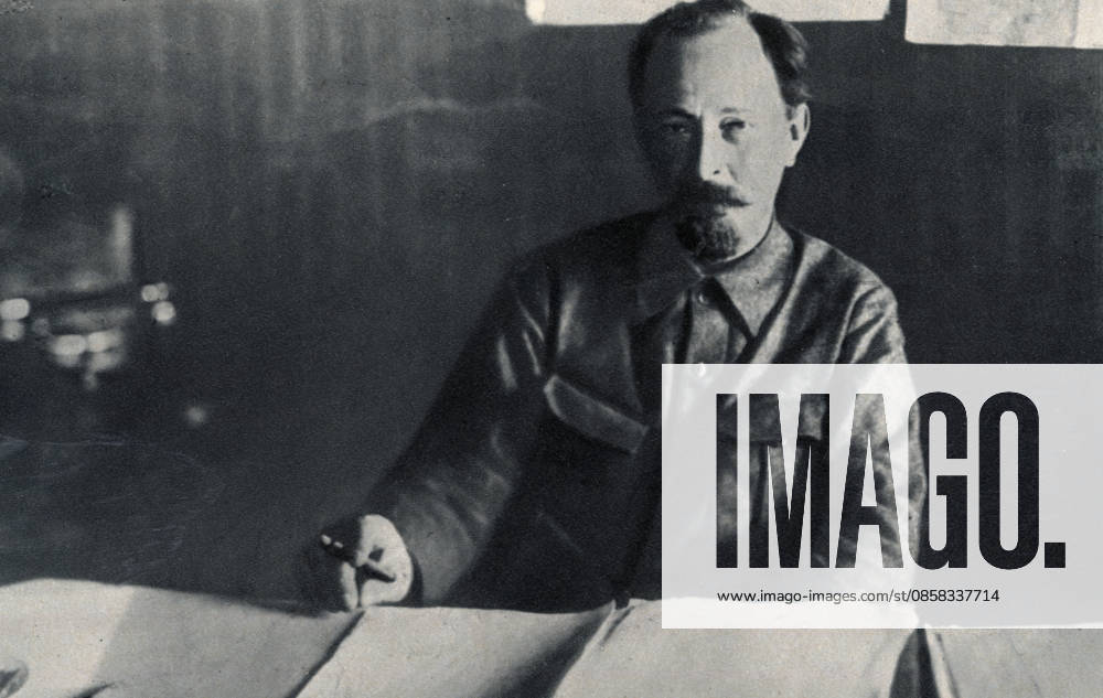 Russian revolutionary and politician Feliks Dzierzynski, Moscow, 1917 !ACHTUNG AUFNAHMEDATUM GESCHÄTZT!