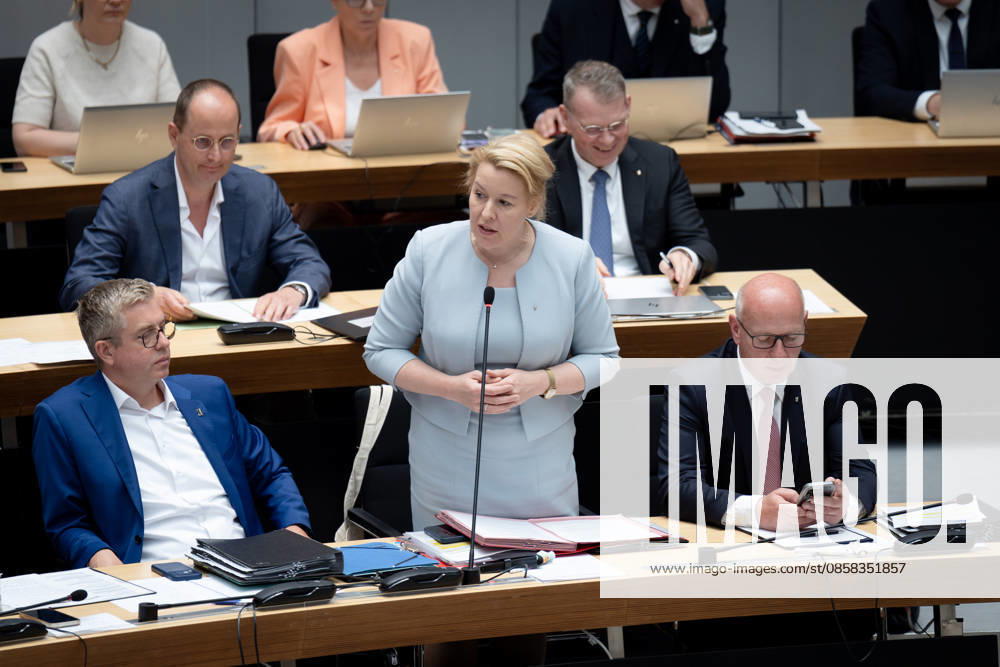 Berlin, AGH, Berlin House of Representatives, AGH, House of Representatives, State Parliament, Kai Wegner, Governing Mayor, Franziska Giffey, Senator for Economics, Energy, Senator for Finance, Stefan Evers Berlin Berlin GER