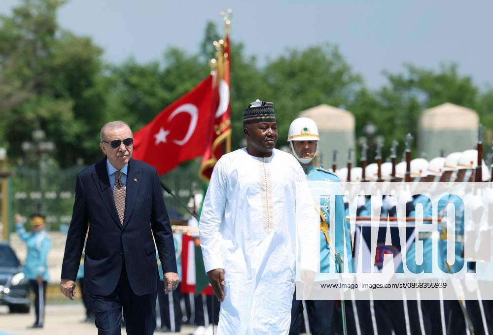 Turkish President Recep Tayyip Erdo?an receives Nigerien President Abdourahmane Tchiane during an official welcoming ceremony at the Presidential Complex in Ankara Turkish President Recep Tayyip Erdo?an receives Nigerien President Abdourahmane Tchiane during an official welcoming ceremony at the Presidential Complex in Ankara, Turkey, June 4, 2026. Photo by Turkish presidency apaimages Istanbul Istanbul Turkey 040626_Turkey_TPO_00(4)