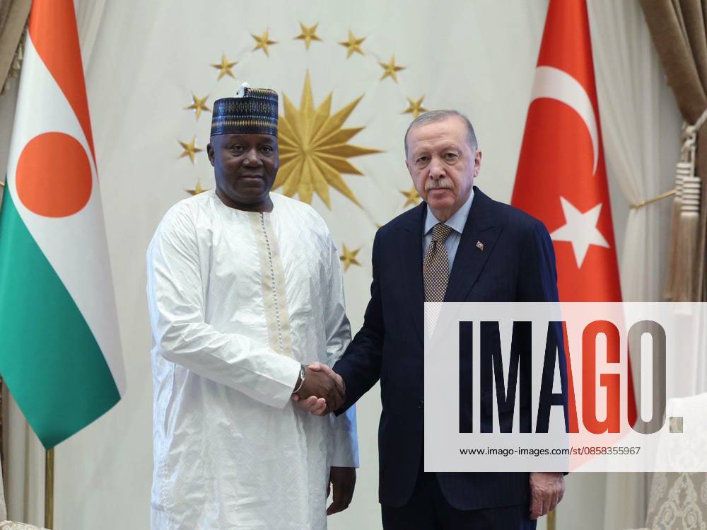 Turkish President Recep Tayyip Erdo?an receives Nigerien President Abdourahmane Tchiane during an official welcoming ceremony at the Presidential Complex in Ankara Turkish President Recep Tayyip Erdo?an receives Nigerien President Abdourahmane Tchiane during an official welcoming ceremony at the Presidential Complex in Ankara, Turkey, June 4, 2026. Photo by Turkish presidency apaimages Istanbul Istanbul Turkey 040626_Turkey_TPO_00(3)