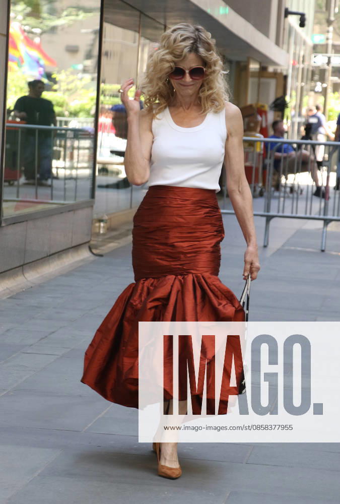 NEW YORK, NY- JUNE 4: Kyra Sedgwick seen at NBCs Today Show on June 4, 2026 in New York City.