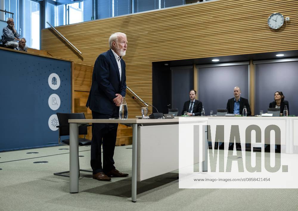 THE HAGUE - Jaap van Dissel, former director of the RIVM, during day four of the public hearings of the parliamentary inquiry committee into the coronavirus policy. REMKO DE WAAL ANP netherlands out - belgium out