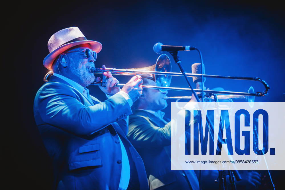 Fat Freddys Drop live in Copenhagen, Denmark Copenhagen, Denmark. 04th, June 2026. The New Zealand band Fat Freddys Drop performs a live concert at Poolen in Copenhagen. Here musician Joe Lindsay is seen live on stage. Denmark, Copenhagen