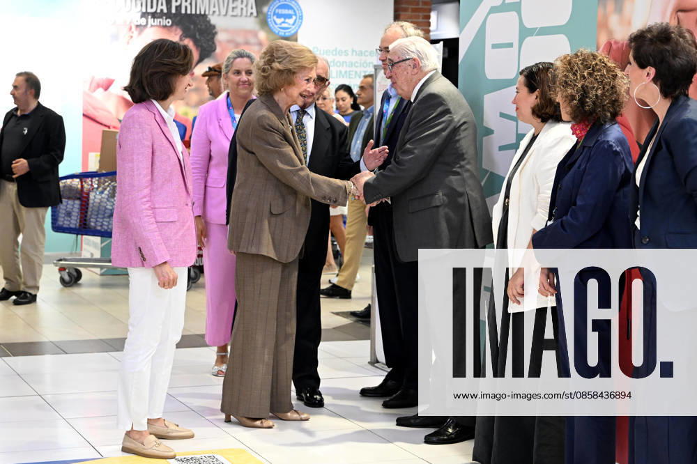 Queen Sofia visits one of the donation points on the occasion of the beginning of the Spring Collection of the Spanish Federation of Food Banks Queen Sofia visits one of the donation points on the occasion of the beginning of the Spring Collection of the Spanish Federation of Food Banks, on June 5, 2026, in Madrid Spain REINA SOFIA SOLIDARITY FOOD BANK JUNE 5, 2026 José Madrid Madrid Madrid Spain
