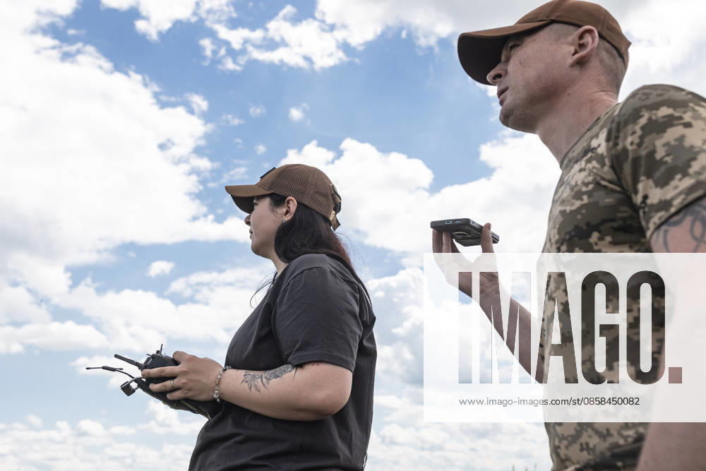 Ukrainian drone unit in Donetsk Oblast DONETSK OBLAST, UKRAINE - JUNE 5: Ukrainian soldiers operate a reconnaissance drone in the Donetsk Oblast, Ukraine, 5 June 2026. Diego Herrera Carcedo Anadolu Donetsk Ukraine. Editorial use only. Please get in touch for any other usage.