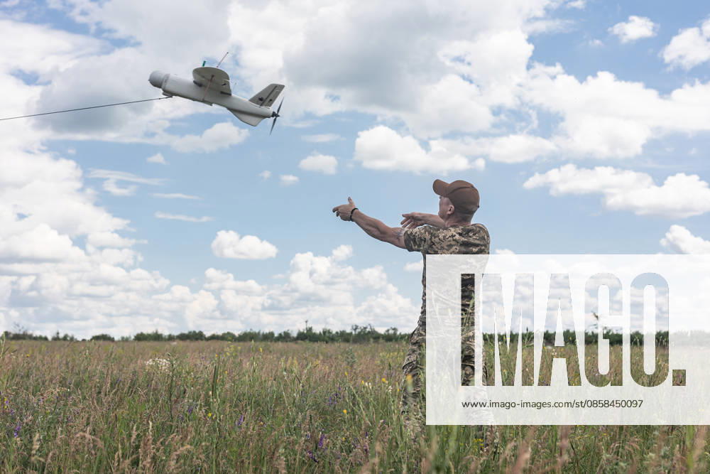 Ukrainian drone unit in Donetsk Oblast DONETSK OBLAST, UKRAINE - JUNE 5: A Ukrainian soldier operates a reconnaissance drone in the Donetsk Oblast, Ukraine, 5 June 2026 Diego Herrera Carcedo Anadolu Donetsk Ukraine. Editorial use only. Please get in touch for any other usage.